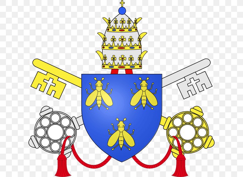 Pope Coat Of Arms Papal Coats Of Arms Blazon Crest, PNG, 628x599px, Pope, Achievement, Area, Artwork, Blazon Download Free