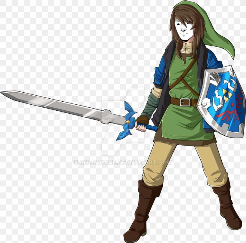 The Legend Of Zelda: Skyward Sword Wii The Legend Of Zelda: Majora's Mask Link, PNG, 900x887px, Legend Of Zelda Skyward Sword, Action Figure, Art, Cold Weapon, Costume Download Free