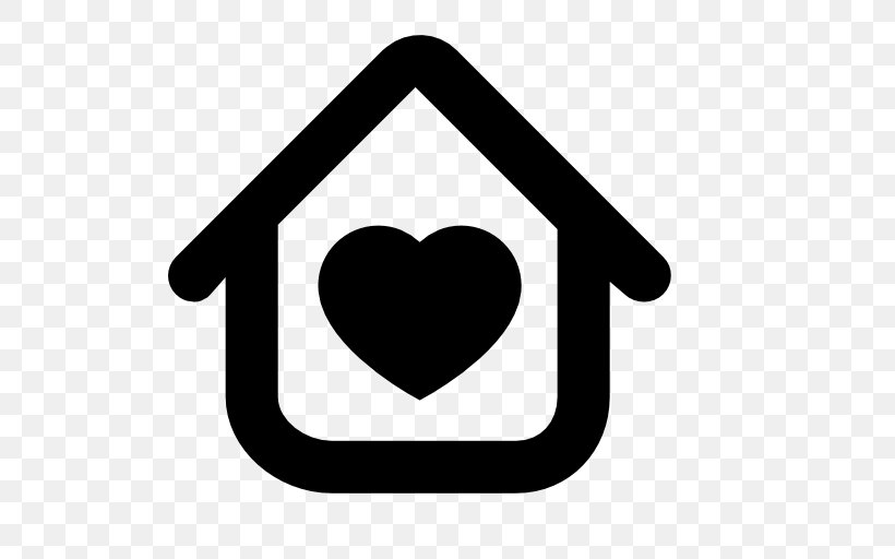 Heart House, PNG, 512x512px, Heart, Black And White, Home, House, Love Download Free
