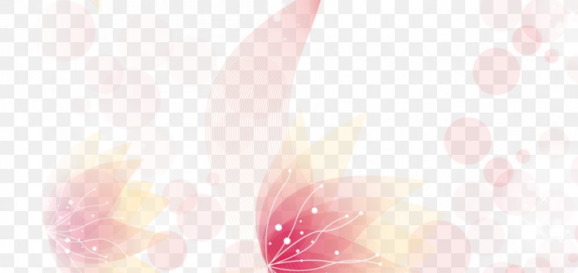 Light Petal Pattern, PNG, 950x450px, Light, Computer, Magenta, Peach, Petal Download Free