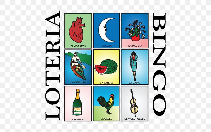 Lottery Bingo Card Lotería Loteria Mobile Deck, PNG, 512x512px, Lottery, Art, Bingo, Bingo Card, Football Pools Download Free