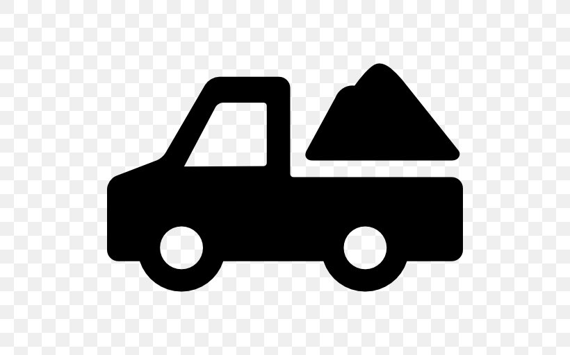 Car Vehicle Truck, PNG, 512x512px, Car, Area, Black, Black And White, Cargo Download Free