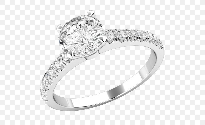 Engagement Ring Diamond Wedding Ring Solitaire, PNG, 500x500px, Ring, Body Jewellery, Body Jewelry, Diamond, Diamond Cut Download Free
