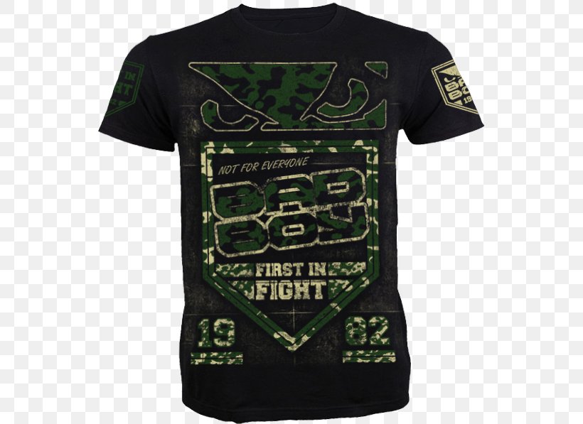 T-shirt Bad Boy Clothing Mixed Martial Arts, PNG, 597x597px, Tshirt, Active Shirt, Bad Boy, Black, Brand Download Free