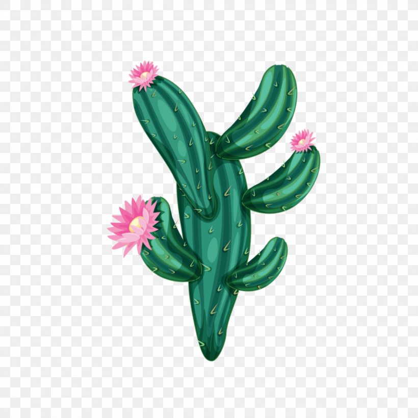 Watercolor Pink Flowers, PNG, 2289x2289px, Cactus, Botany, Cactus Flowers, Caryophyllales, Desert Download Free