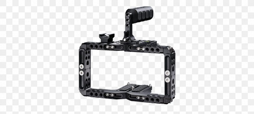 Camera Digital SLR Walimex Pro 20984 Aptaris Universal Frame (Black) Aptaris L.L.C. Walimex Pro 19884 Pro Aptaris Universal XL Videografie, PNG, 980x440px, Camera, Automotive Exterior, Black, Cage, Camcorder Download Free