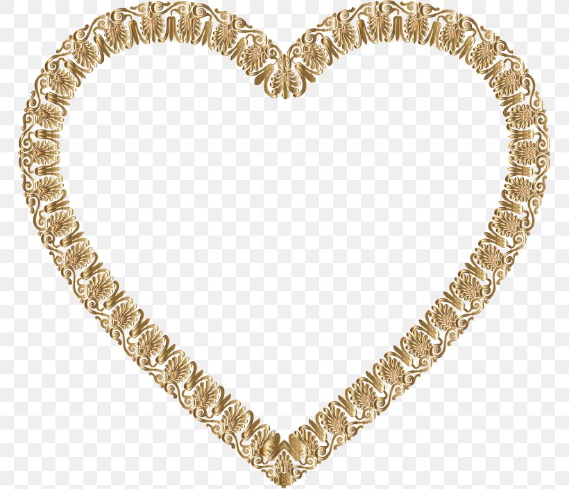 Gold Desktop Wallpaper Heart Clip Art, PNG, 768x706px, Gold, Body Jewelry, Chain, Charms Pendants, Color Download Free