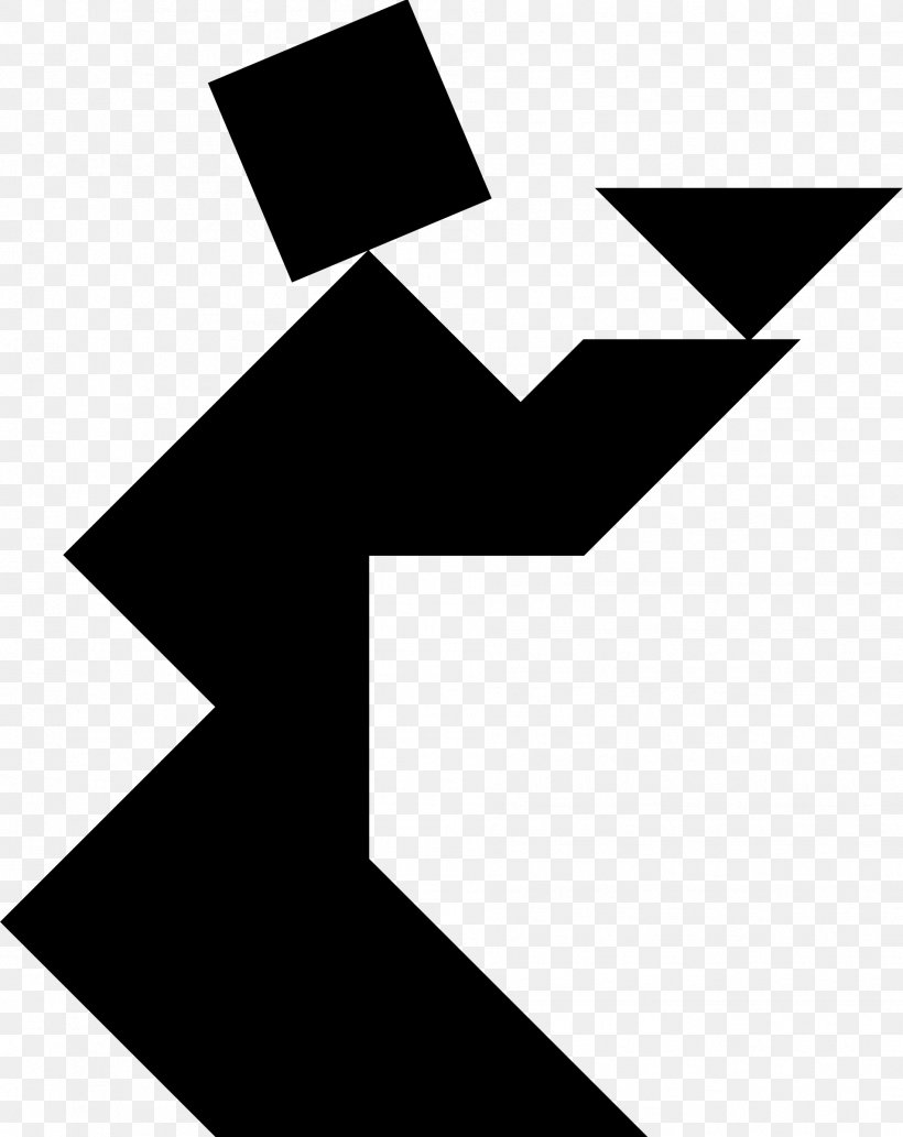 Jigsaw Puzzles Tangram Clip Art, PNG, 1904x2400px, Jigsaw Puzzles, Black, Black And White, Ecodesign, Hand Download Free