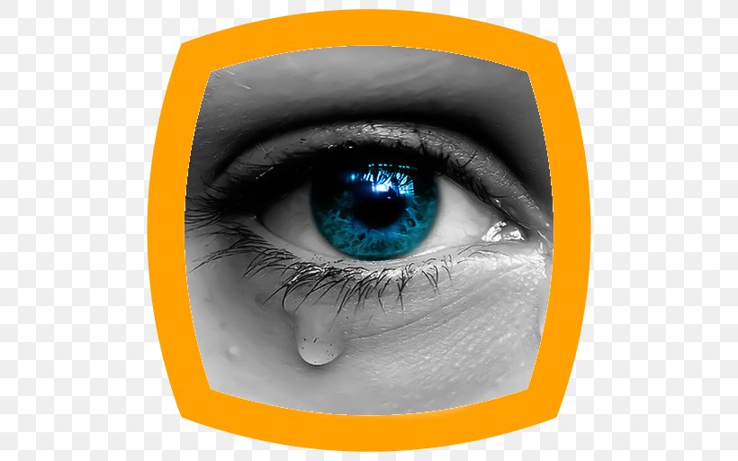 Tears Eye Crying Drawing Image, PNG, 512x512px, Watercolor, Cartoon, Flower, Frame, Heart Download Free