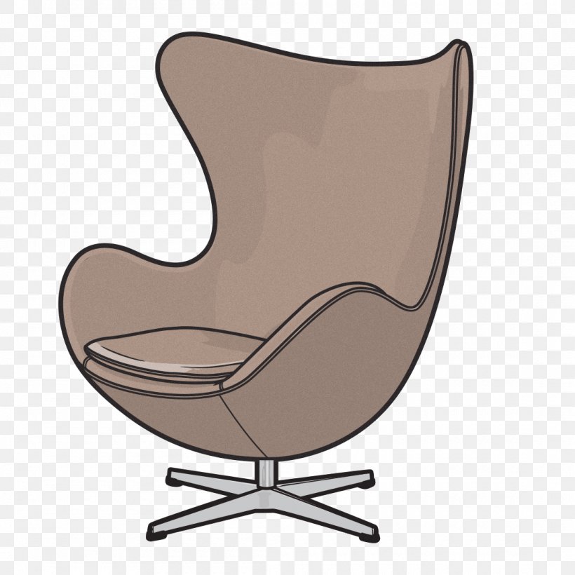 Eames Lounge Chair Egg Drawing Furniture, PNG, 1100x1100px, Chair, Arne Jacobsen, Art, Charles And Ray Eames, Drawing Download Free