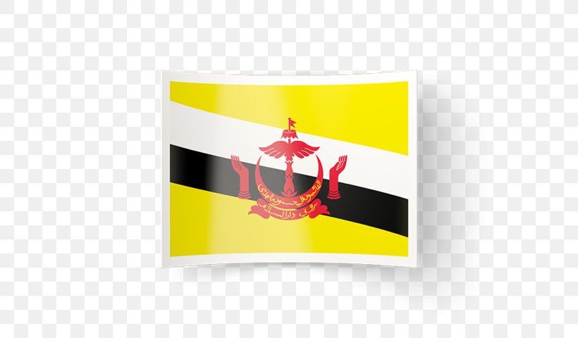 Flag Of Brunei Yellow Logo Brand, PNG, 640x480px, Brunei, Brand, Computer, Flag, Flag Of Brunei Download Free