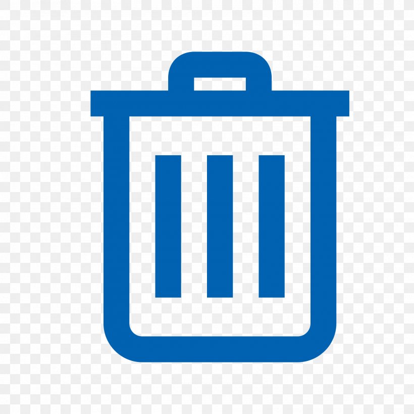 Rubbish Bins & Waste Paper Baskets Font Awesome, PNG, 1600x1600px, Rubbish Bins Waste Paper Baskets, Area, Blue, Brand, Electronic Waste Download Free