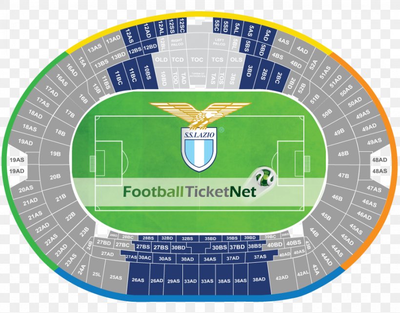 Stadio Olimpico Stadium S.S. Lazio Real Madrid C.F. Seating Assignment, PNG, 923x722px, Stadio Olimpico, Arena, As Roma, Grass, Real Madrid Cf Download Free