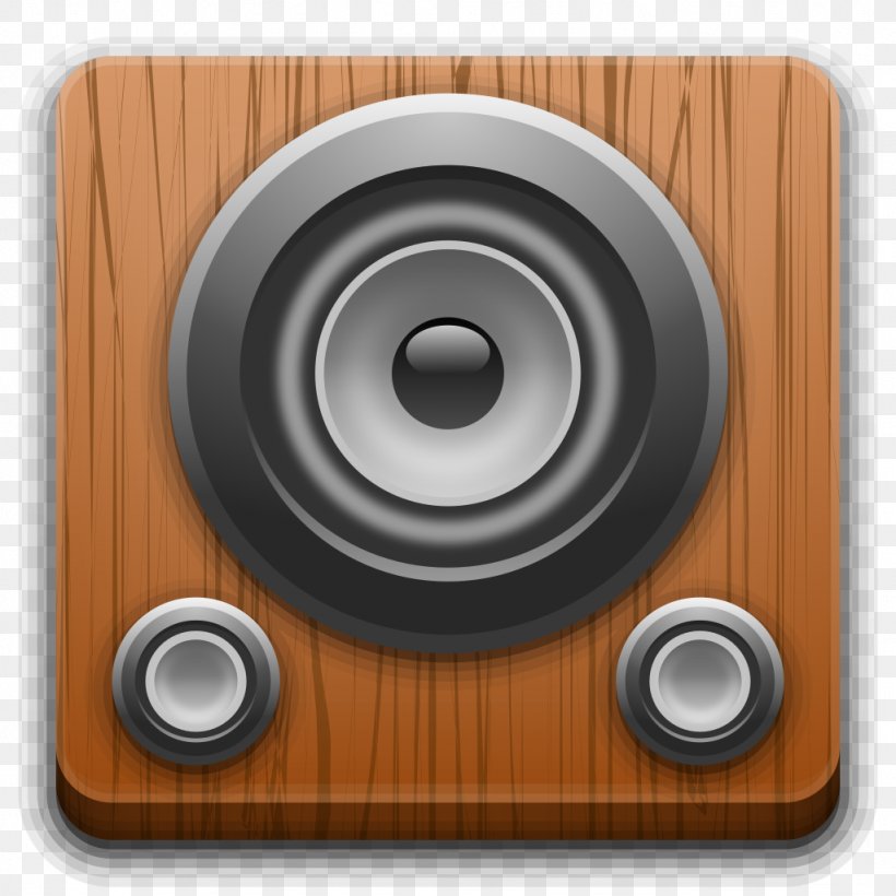 Subwoofer Sound Box Computer Speakers Loudspeaker, PNG, 1024x1024px, Subwoofer, Amplificador, Audio Equipment, Brown, Button Download Free