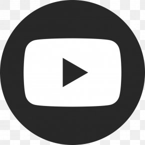 YouTube Logo, PNG, 980x980px, Youtube, Black, Black And White, Brand ...