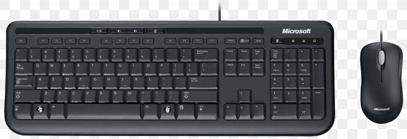 Computer Keyboard Computer Mouse Microsoft Desktop Computers Personal Computer, PNG, 3000x1027px, Computer Keyboard, Audio Receiver, Computer, Computer Accessory, Computer Component Download Free