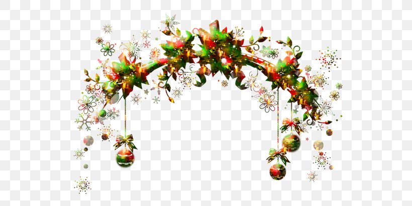 Ded Moroz New Year Christmas Garland, PNG, 640x411px, Ded Moroz, Blossom, Branch, Christmas, Christmas Decoration Download Free