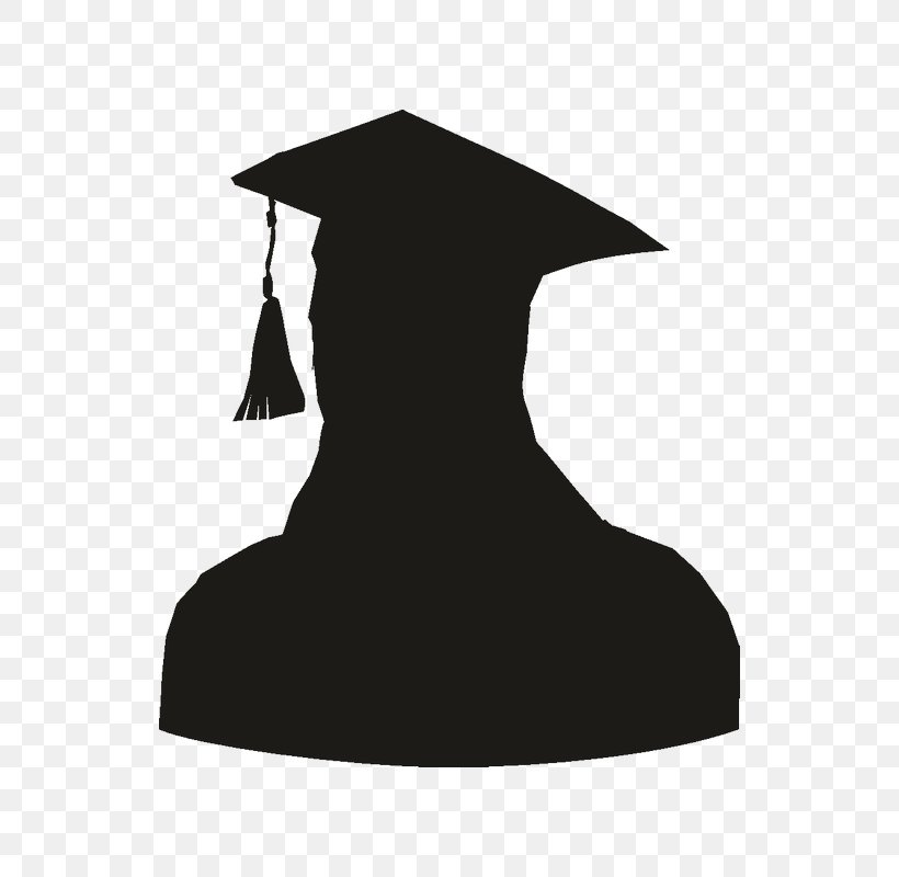 Silhouette, PNG, 800x800px, Silhouette, Black, Black And White, Graduation Ceremony, Headgear Download Free