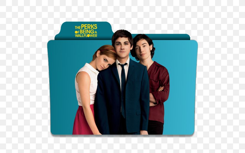 The Perks Of Being A Wallflower Film Book Novel, PNG, 512x512px, Perks Of Being A Wallflower, Book, Ebook, Electric Blue, Emma Watson Download Free