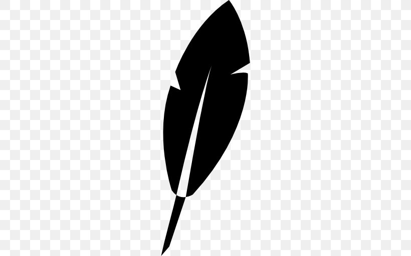 Quill Pen, PNG, 512x512px, Quill, Black, Black And White, Ink, Leaf Download Free