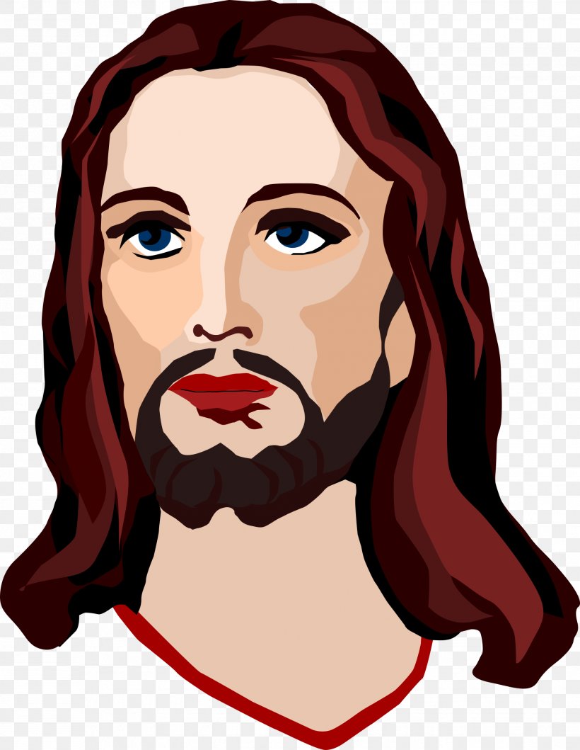 Depiction Of Jesus Christianity Clip Art, PNG, 1858x2400px, Watercolor, Cartoon, Flower, Frame, Heart Download Free