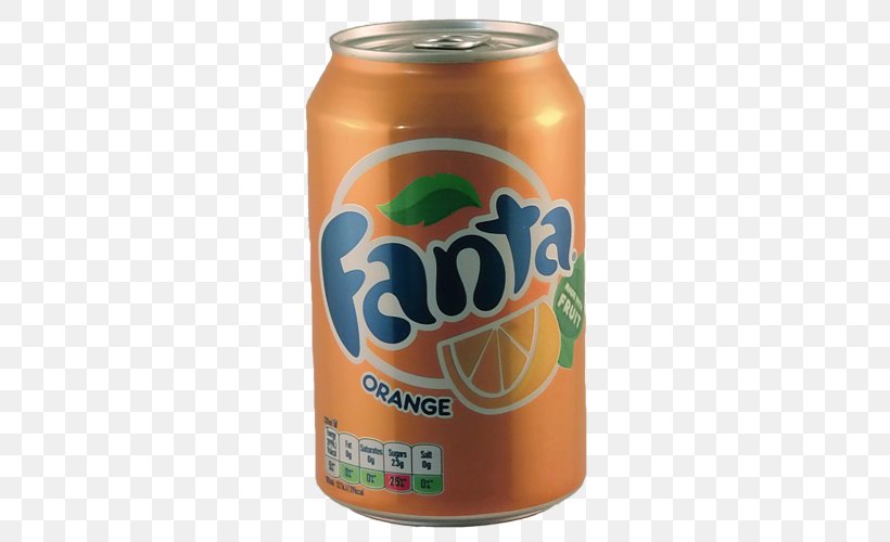 Fanta Fizzy Drinks Coca-Cola Orange Drink Orange Soft Drink, PNG, 500x500px, Fanta, Aluminum Can, Beverage Can, Cocacola, Cocacola Company Download Free
