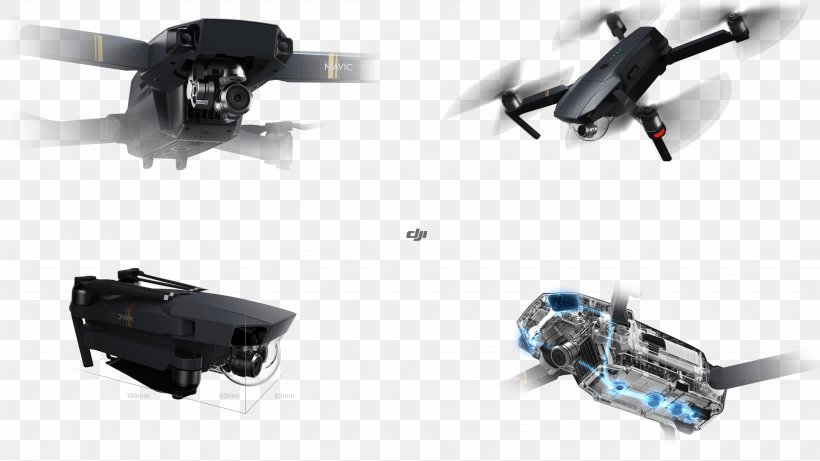 Mavic Pro Unmanned Aerial Vehicle DJI Multirotor Desktop Wallpaper, PNG, 3840x2160px, 4k Resolution, Mavic Pro, Auto Part, Automotive Lighting, Camera Download Free