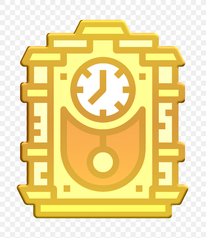Cuckoo Clock Icon Watch Icon Time And Date Icon, PNG, 1004x1156px, Cuckoo Clock Icon, Symbol, Time And Date Icon, Watch Icon, Yellow Download Free