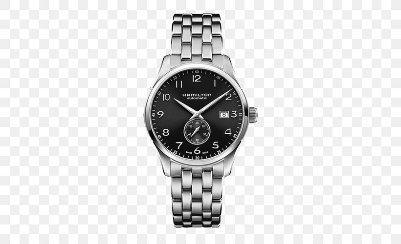 Fender Jazzmaster Hamilton Watch Company Automatic Watch Retail, PNG, 500x500px, Fender Jazzmaster, Automatic Watch, Baume Et Mercier, Black And White, Brand Download Free