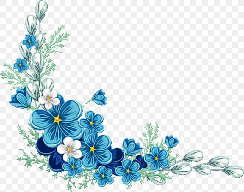 Flower Floral Design Blue Clip Art, PNG, 1024x807px, Flower, Aqua, Black, Blue, Borage Family Download Free
