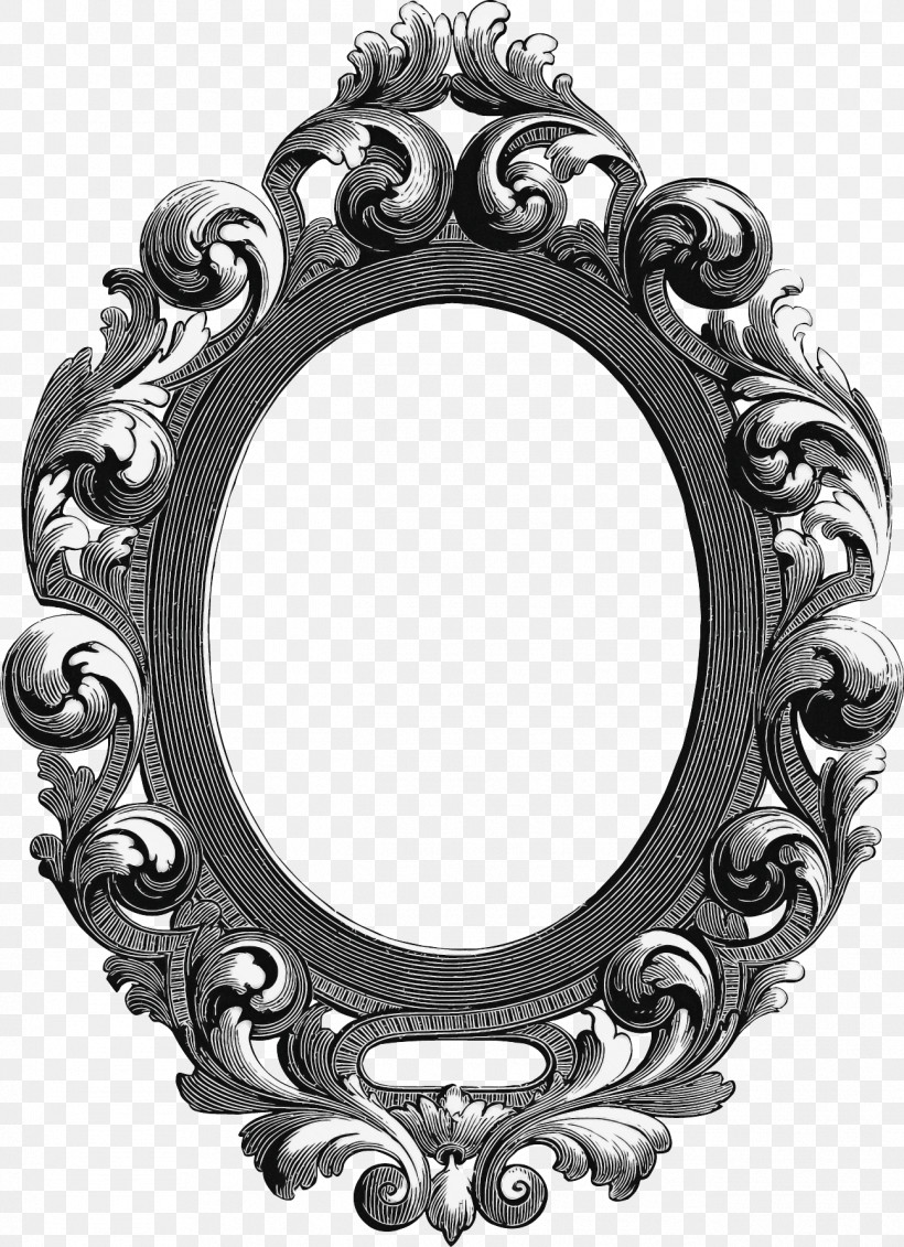 Picture Frame, PNG, 1296x1788px, Black And White, Black, Film Frame, Oval, Picture Frame Download Free