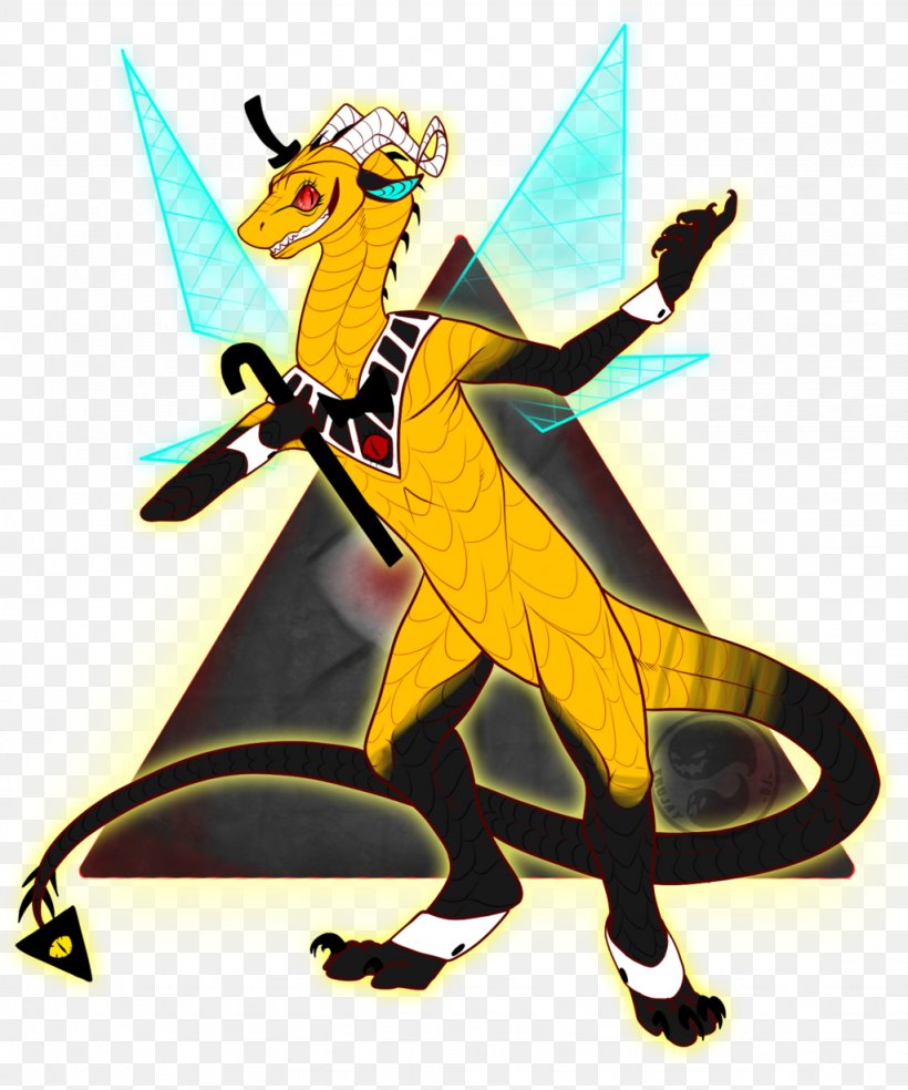 Bill Cipher Dragon Drawing, PNG, 1024x1229px, Bill Cipher, Art, Character, Cipher, Dragon Download Free
