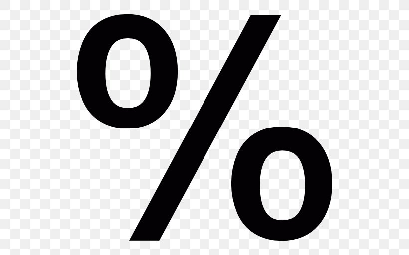 Percent Sign Percentage Symbol Plus-minus Sign, PNG, 512x512px, Percent Sign, At Sign, Black And White, Brand, Character Download Free