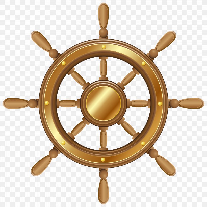Ship's Wheel Steering Wheel Boat Clip Art, PNG, 6000x6000px, Ship S Wheel, Boat, Brass, Helmsman, Maritime Transport Download Free