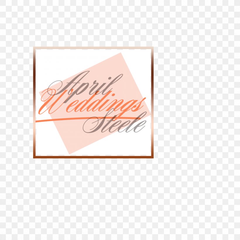 Logo Brand Rectangle Font, PNG, 1000x1000px, Logo, Brand, Peach, Rectangle, Text Download Free