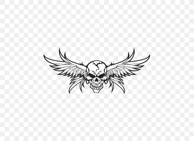 Skull with Wings Tattoo Meaning  Symbolism Mortality