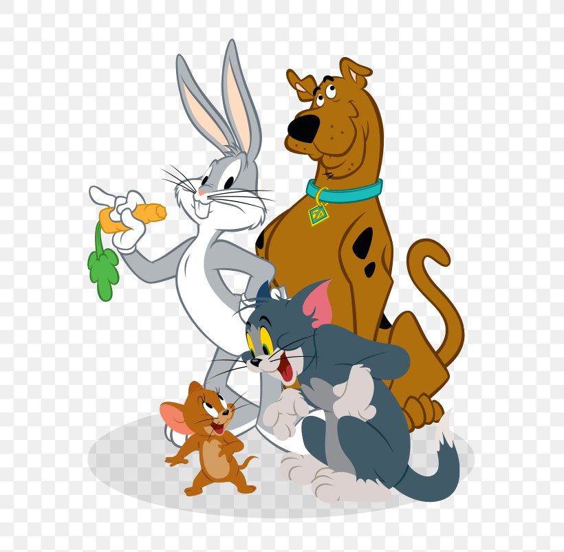 Bugs Bunny Scooby-Doo Kids' WB Cartoon Tom And Jerry, PNG, 565x803px, Bugs Bunny, Animal Figure, Art, Baby Looney Tunes, Carnivoran Download Free