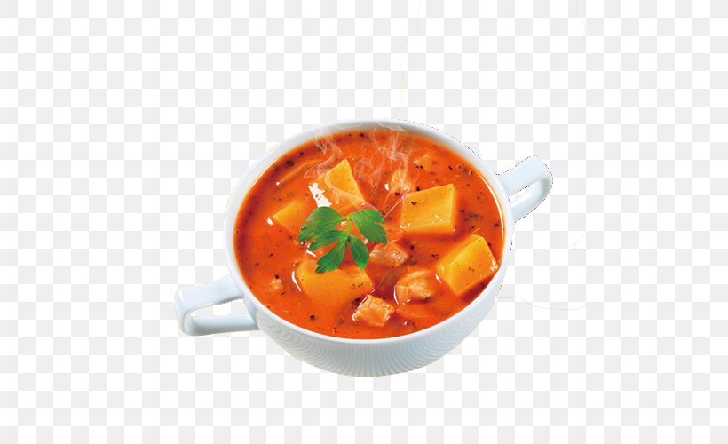 Goulash Tomato Soup Hungarian Cuisine Curry, PNG, 500x500px, Goulash, Beef, Cooking, Cuisine, Curry Download Free