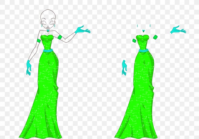 Gown Green Graphics Costume Fiction, PNG, 1024x717px, Gown, Character, Clothing, Costume, Costume Design Download Free