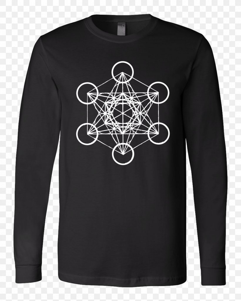 Long-sleeved T-shirt Hoodie Long-sleeved T-shirt, PNG, 1000x1250px, Tshirt, Black, Brand, Clothing, Crew Neck Download Free