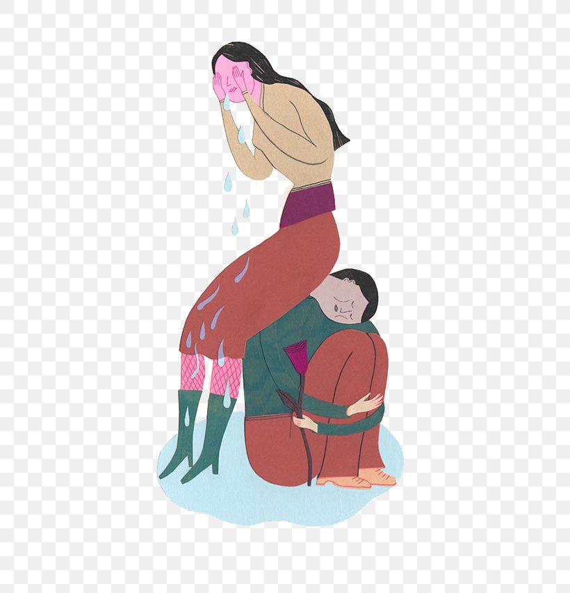 The Weeping Woman Illustration, PNG, 599x853px, Weeping Woman, Arm, Art, Boyfriend, Child Download Free