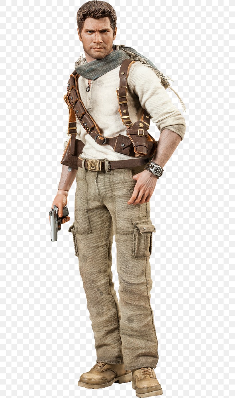 Uncharted 3: Drakes Deception Uncharted: The Nathan Drake Collection Uncharted 4: A Thiefs End Francis Drake, PNG, 480x1387px, 16 Scale Modeling, Uncharted 3 Drakes Deception, Action Figure, Cosplay, Francis Drake Download Free