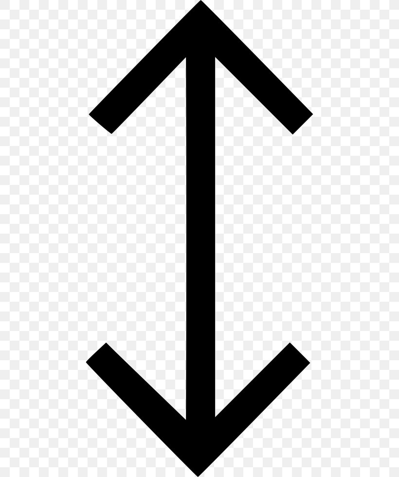 Arrow Clip Art, PNG, 468x980px, Symbol, Black And White, Document, Sign, Triangle Download Free