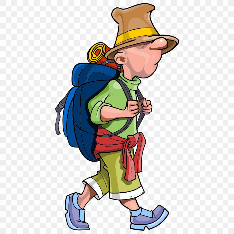 Backpacking Travel Cartoon Png 1000x1000px Backpacking Art