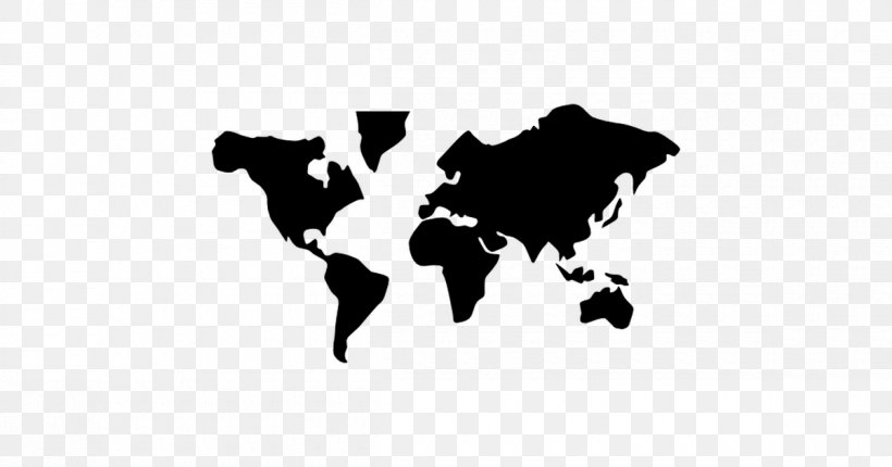 Harare International School Globe World Map, PNG, 1200x630px, Harare International School, Black, Black And White, Cattle Like Mammal, Continent Download Free