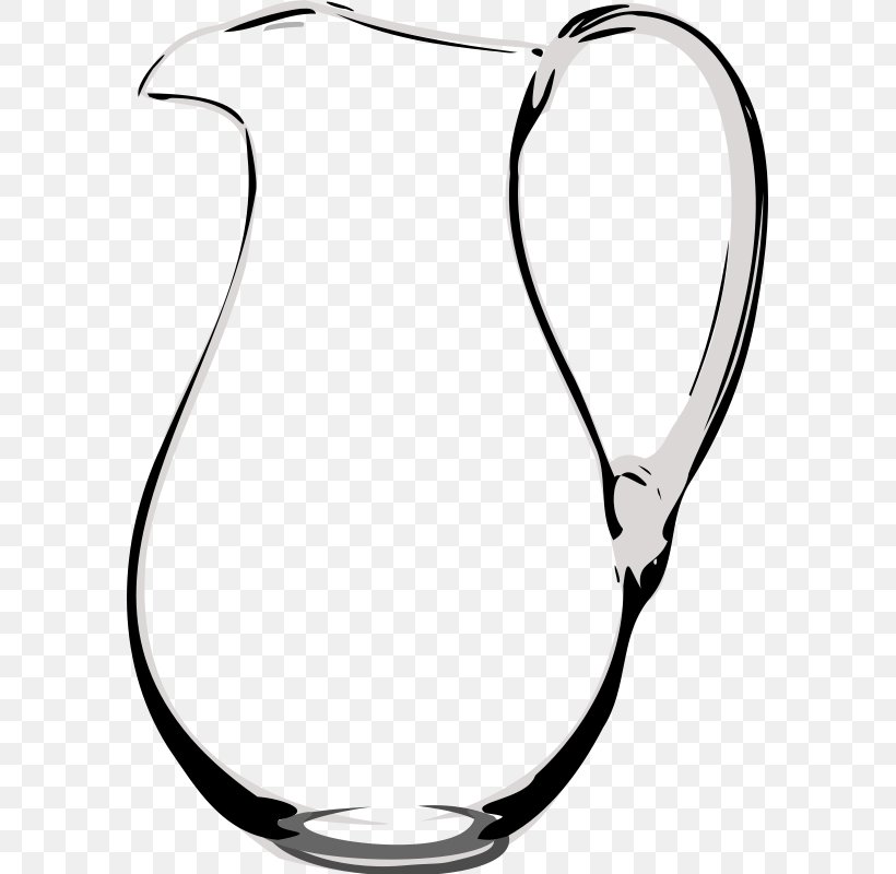Jug Pitcher Clip Art, PNG, 587x800px, Jug, Black And White, Drawing, Gallon, Glass Download Free