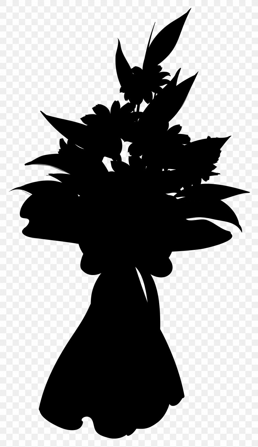 Leaf Flower Character Silhouette Font, PNG, 3657x6343px, Leaf, Black M, Blackandwhite, Character, Fiction Download Free