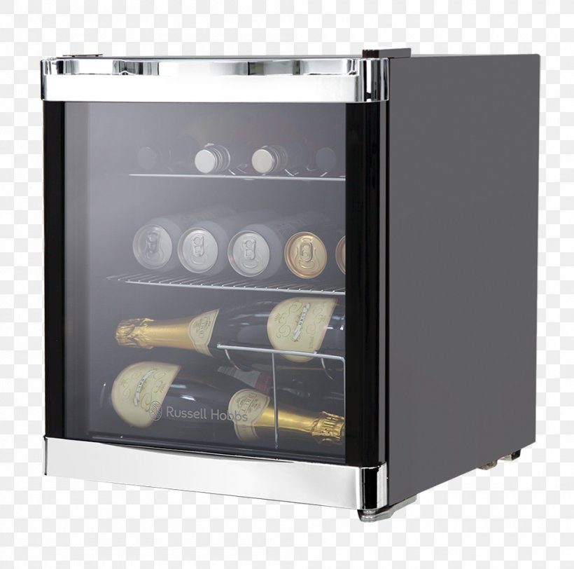 Refrigerator Wine Cooler Russell Hobbs Glass Drink, PNG, 1000x991px, Refrigerator, Cooler, Countertop, Drink, European Union Energy Label Download Free