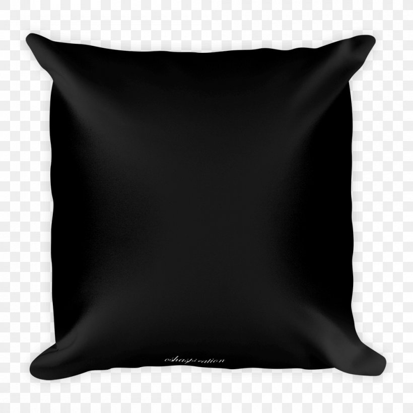 Throw Pillows Start With Why Cushion Bed, PNG, 1000x1000px, Pillow, Bed, Black, Clothing, Cushion Download Free