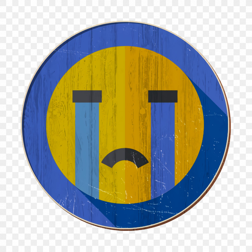 Emojis Icon Crying Icon Sad Icon, PNG, 1238x1238px, Emojis Icon, Circle, Crying Icon, Electric Blue, Logo Download Free